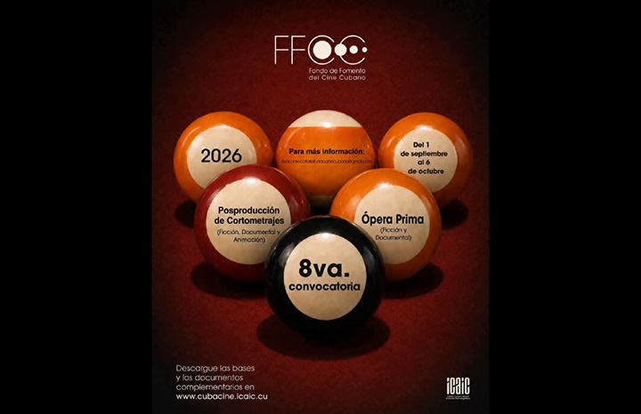 Abierta octava convocatoria del Fondo de Fomento del Cine Cubano