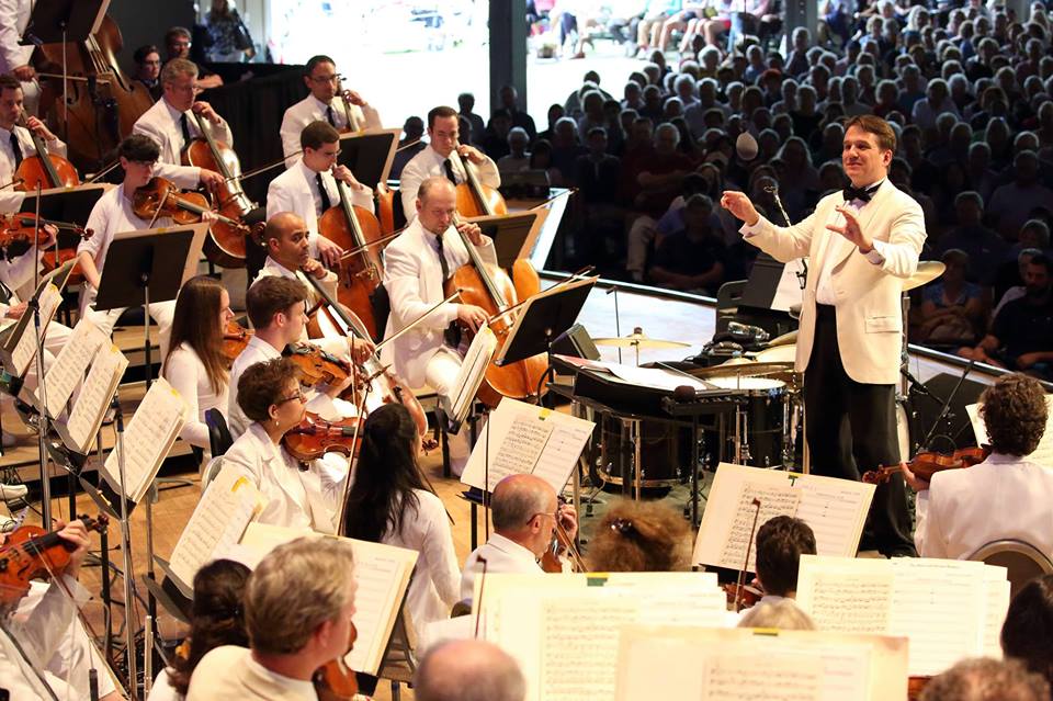 La Orquesta Boston Pops en Un lugar en el aire