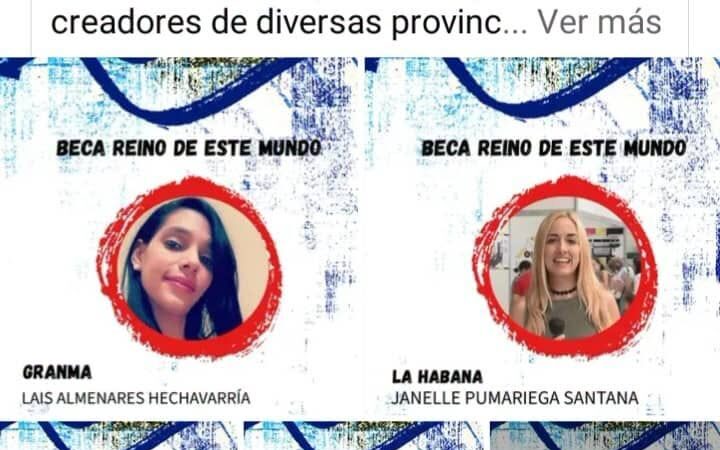Nuevos proyectos de jóvenes se benefician con beca El reino de este mundo