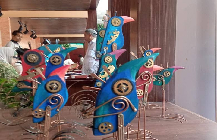Exponen destacados artistas cubanos en el Brics Bazzar