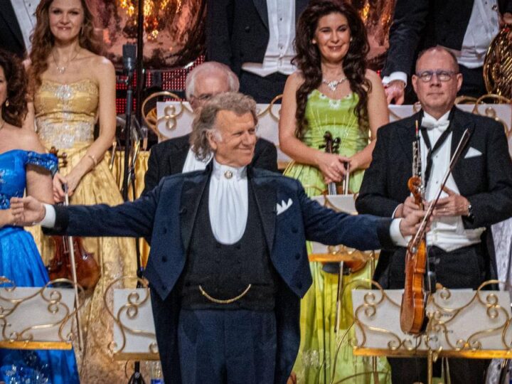 Un saludo convertido en música por André Rieu