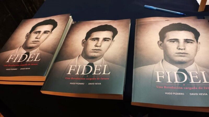 Anuncian nuevas presentaciones en Chile de libro sobre Fidel Castro