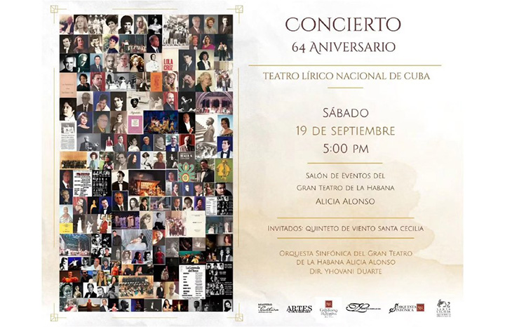 Celebrarán este sábado aniversario del Teatro Lírico Nacional de Cuba