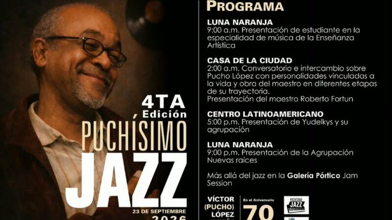 Comienza en Santa Clara Festival de Música Puchísimo Jazz