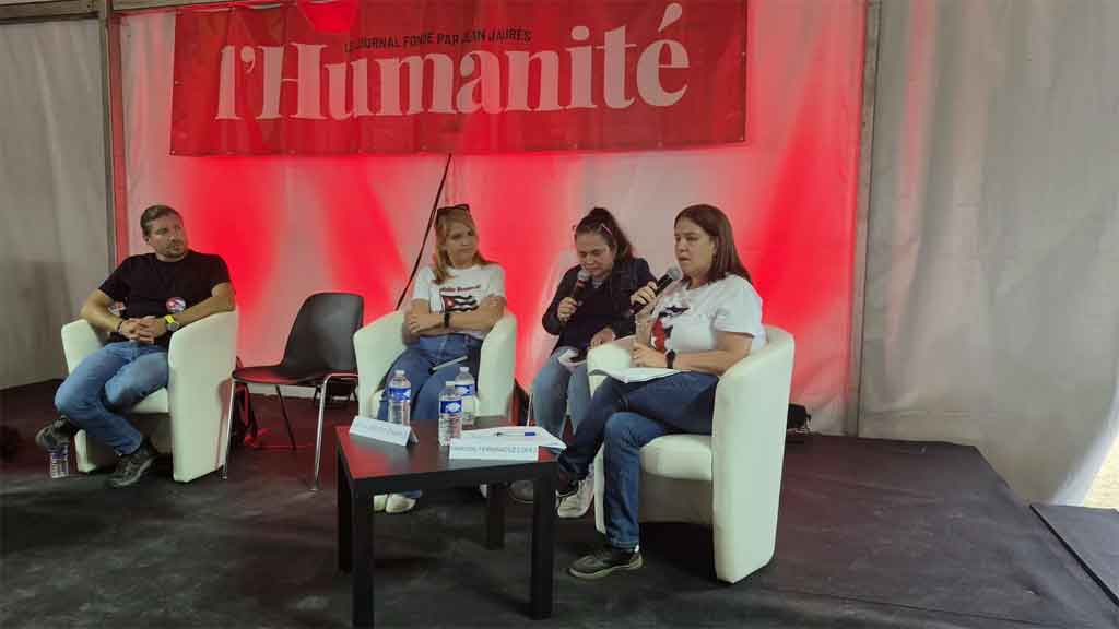 Cuba, un símbolo de resistencia en Fiesta de L´Humanite