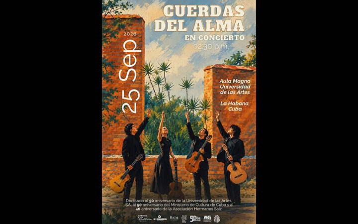 Cuarteto Cuerdas del Alma ofrecerá concierto en la Universidad de las Artes
