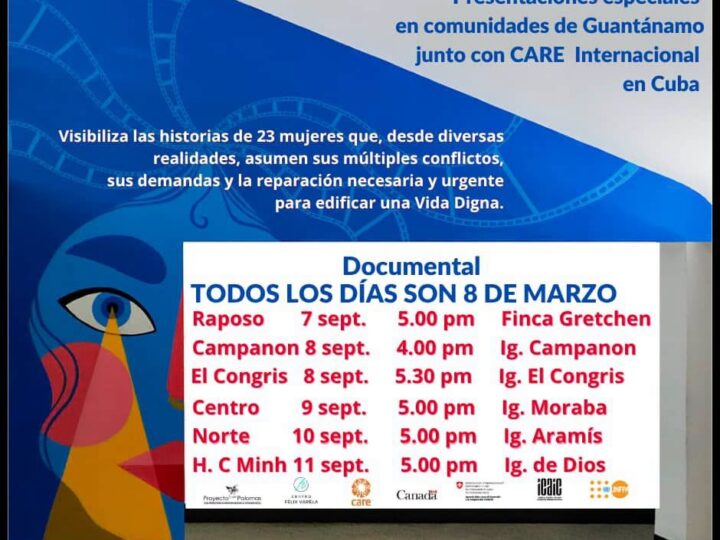 Documental del Proyecto Palomas recorrerá comunidades en Guantánamo