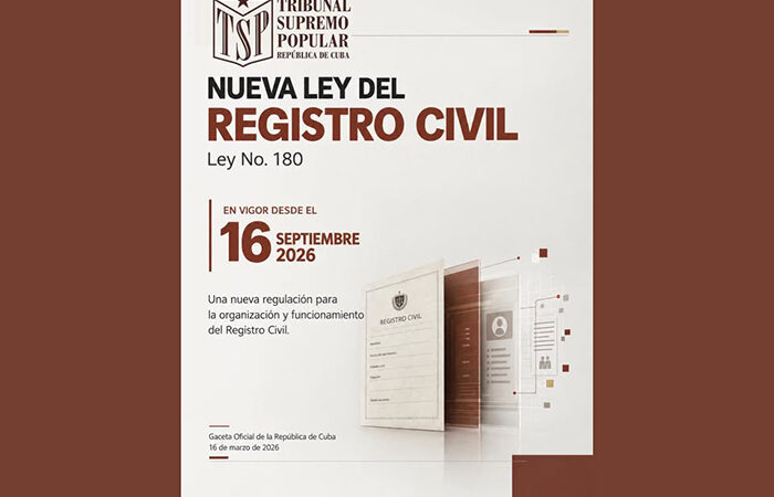 Nueva Ley del Registro Civil moderniza trámites en Cuba