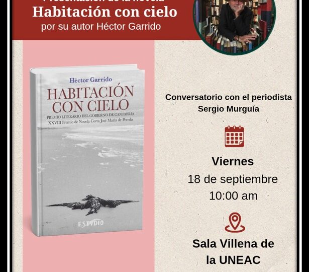 En la Uneac, presentación del libro Habitación con cielo