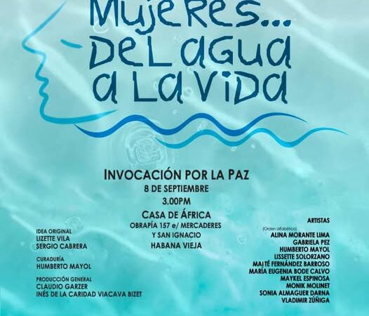 Proyecto Palomas enfoca su mirada en la relación entre mujeres y el agua