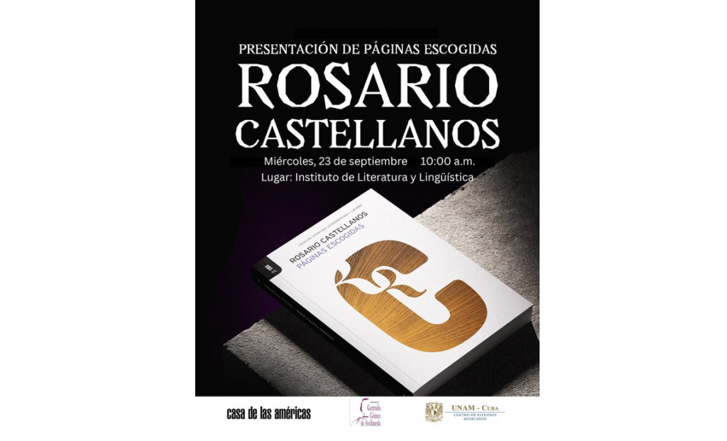 En La Habana, Páginas escogidas de Rosario Castellanos