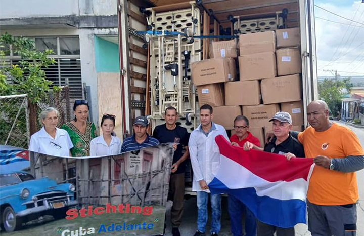 Recibe Cuba apoyo solidario de fundación de Países Bajos