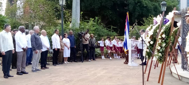 Encabeza Díaz-Canel acto por inicio de las luchas independentistas
