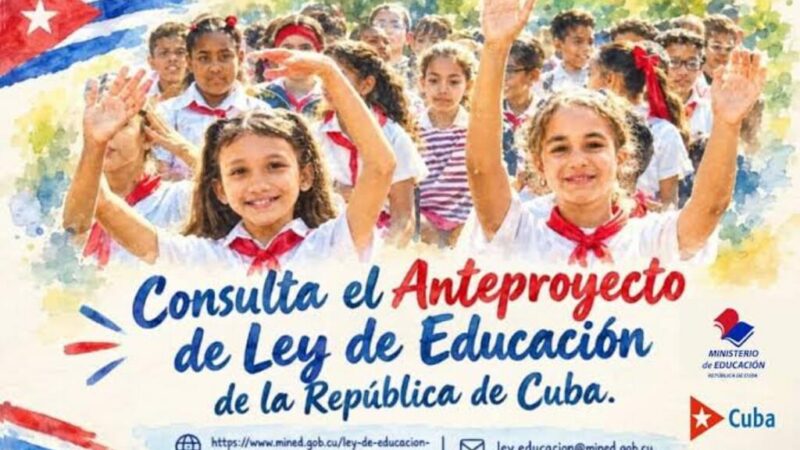Anteproyecto de Ley de Educación a consulta pública