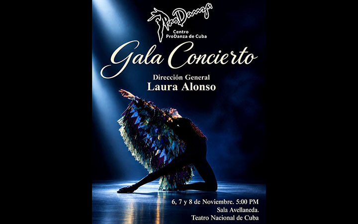 Gala concierto del Ballet Laura Alonso en el Teatro Nacional de Cuba