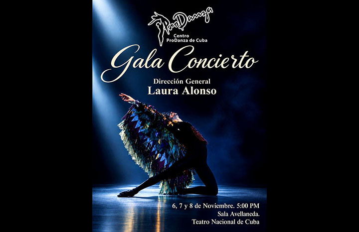 Gala concierto del Ballet Laura Alonso en el Teatro Nacional de Cuba