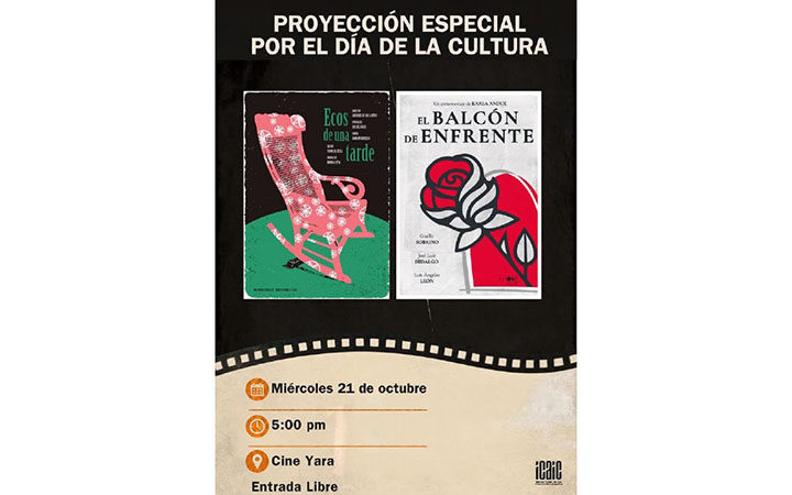 Proyecciones especiales este miércoles en el cine Yara