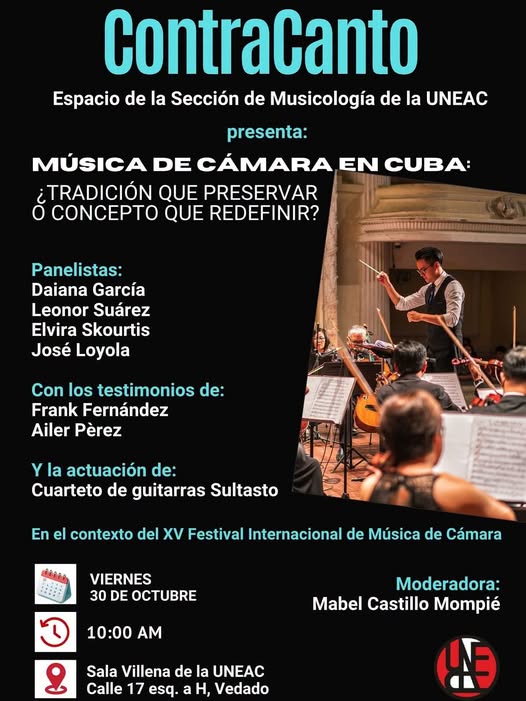 Música de Cámara en Cuba: tradición que preservar o concepto que redefinir
