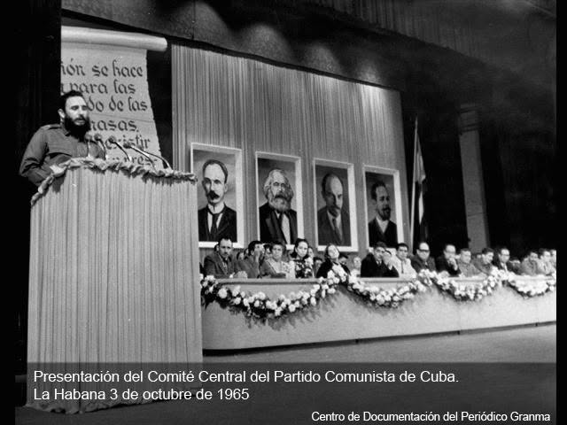 Aniversario 61 de la presentación del primer Comité Central del Partido Comunista de Cuba