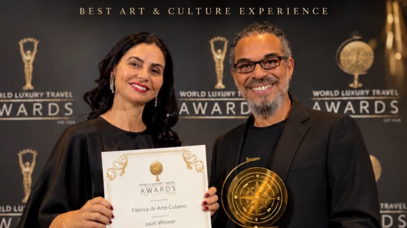 Fábrica de Arte Cubano gana el World Luxury Travel Awards 2026