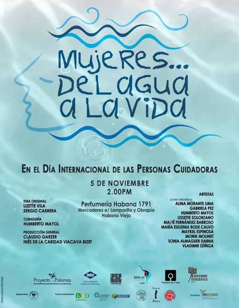 Preparan muestra fotográfica dedicada a la mujer y el agua