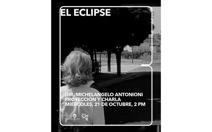 Proyectarán este miércoles clásico filme del cineasta italiano Michelangelo de Antonioni