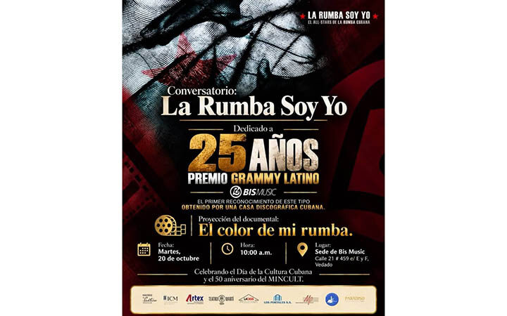 Celebra Bis Music el Día de la Cultura Cubana con jornada dedicada a la rumba